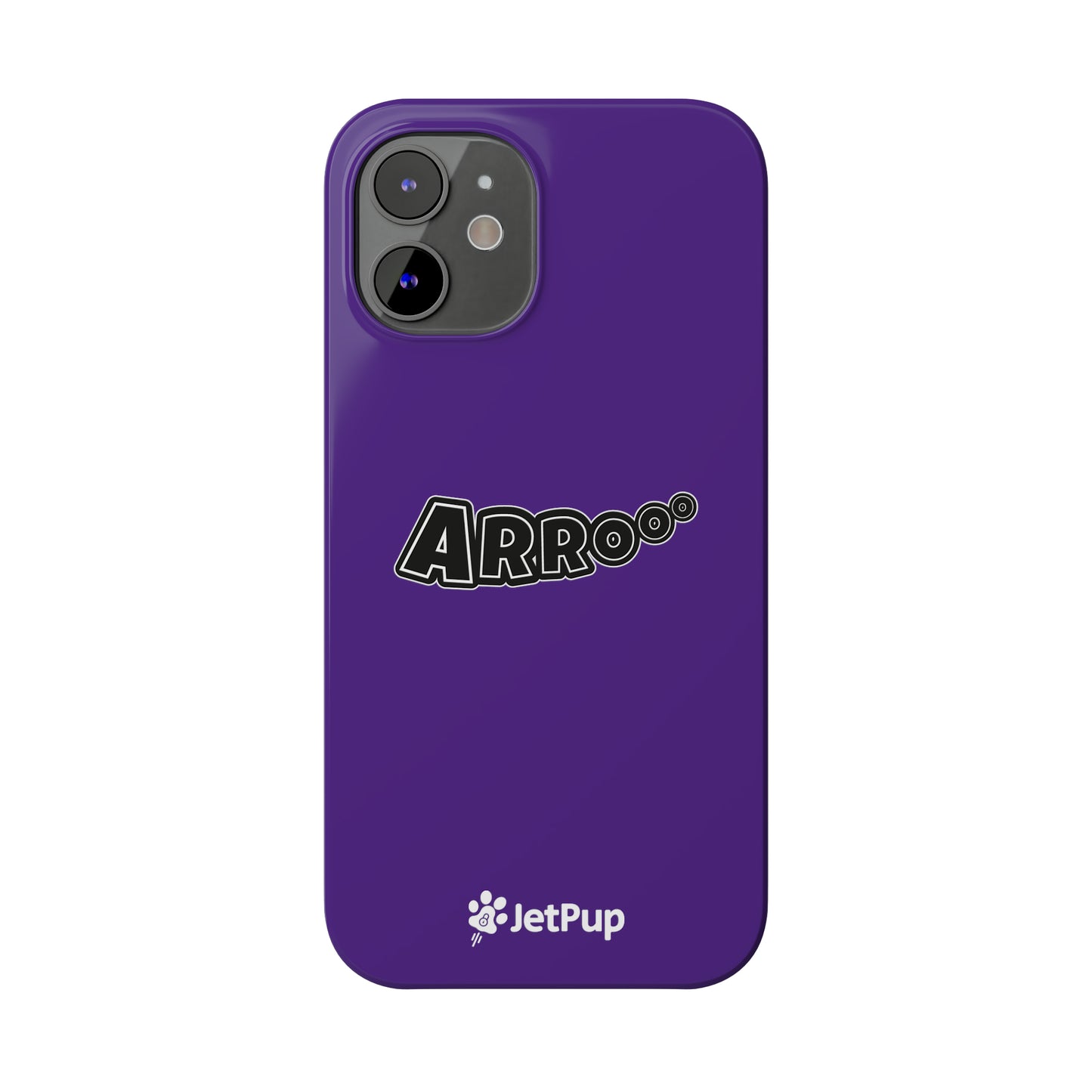 Arrooo Slim iPhone Cases - Purple