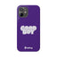 Good Boy Slim iPhone Cases - Purple