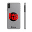 Bad Pup Slim iPhone Cases - Grey