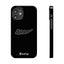 Arrooo Slim iPhone Cases - Black