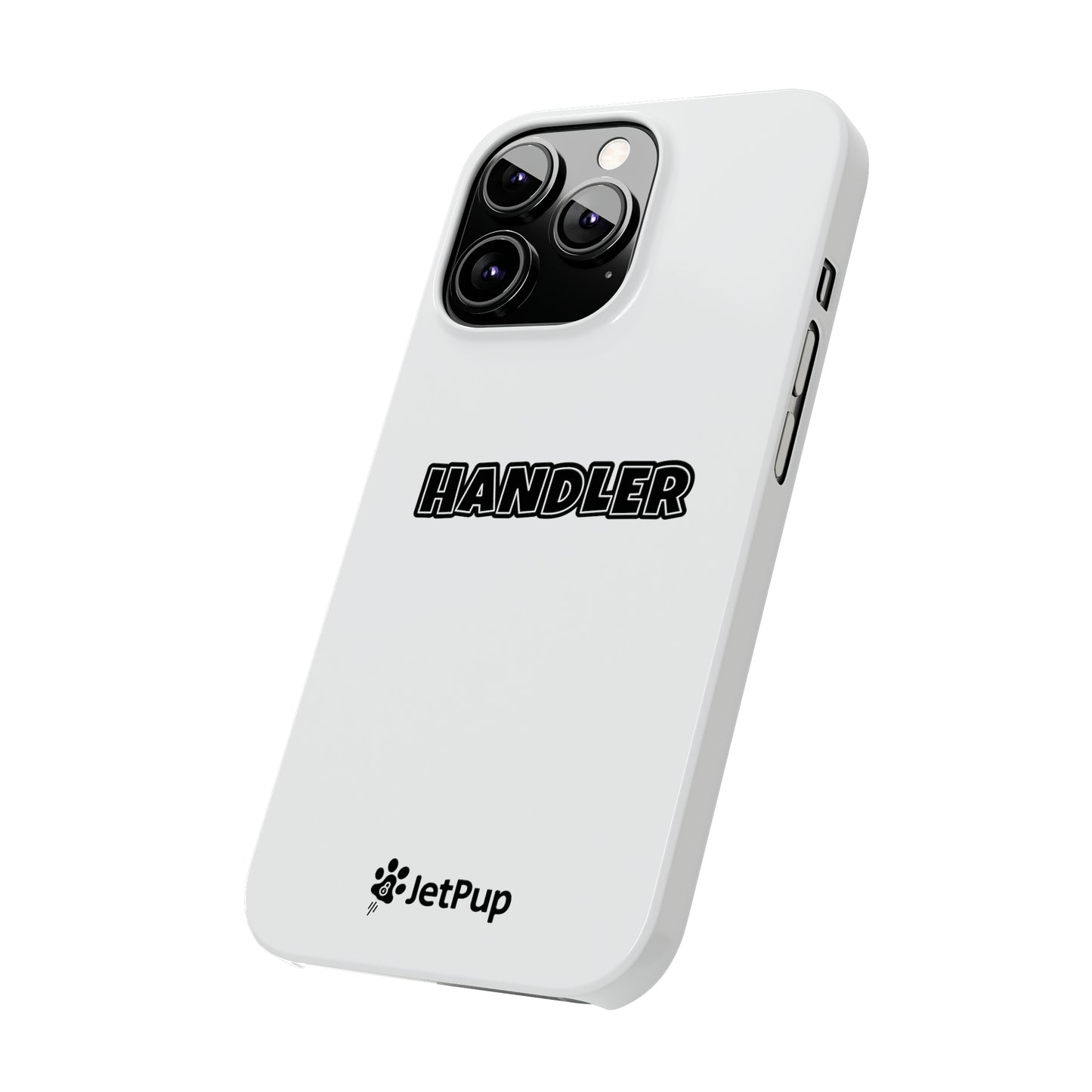 Handler Slim iPhone Cases - White