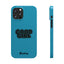 Good Girl Slim iPhone Cases - Turquoise