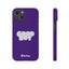 Good Boy Slim iPhone Cases - Purple