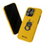 Pup Hood Slim iPhone Cases - Yellow