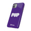 Pup Slim iPhone Cases - Purple