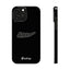 Arrooo Slim iPhone Cases - Black