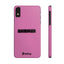 Handler Slim iPhone Cases - Pink