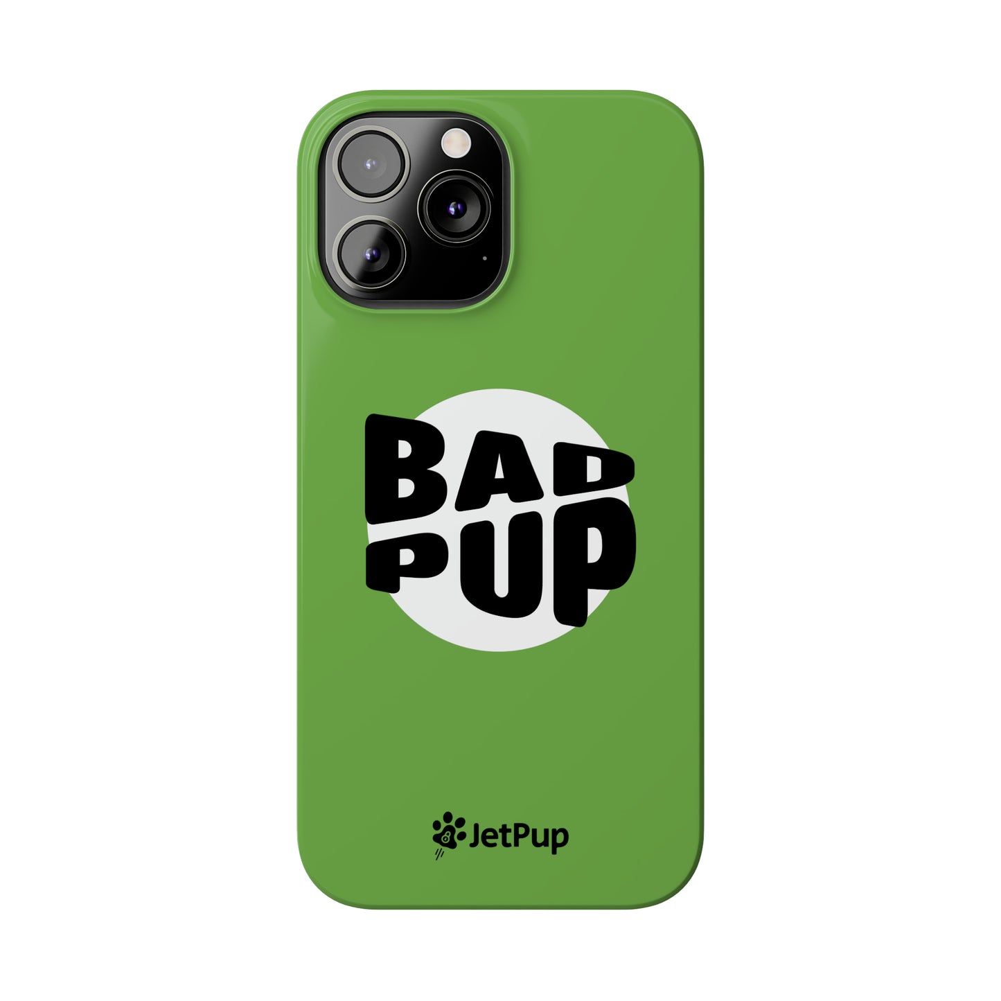 Bad Pup Slim iPhone Cases - Green