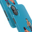 Handler & Pup Slim iPhone Cases - Turquoise