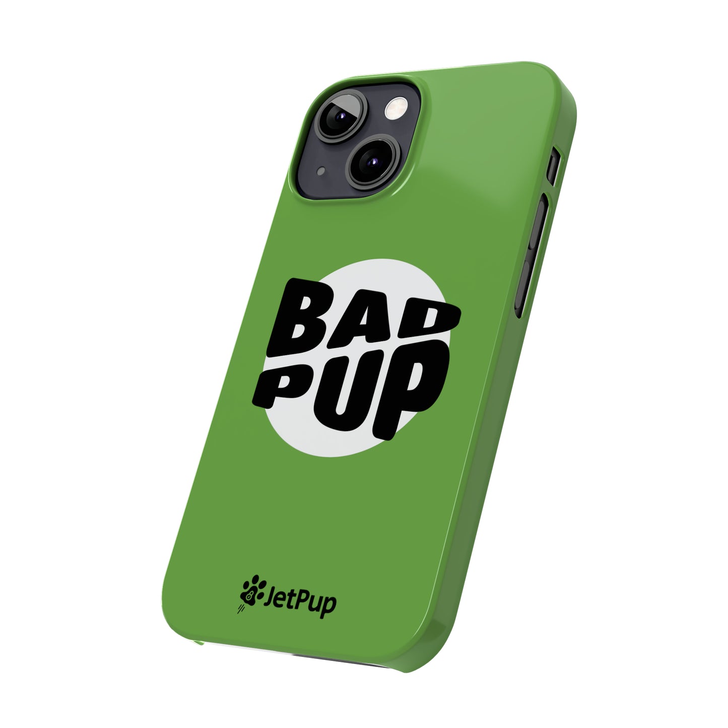 Bad Pup Slim iPhone Cases - Green