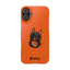 Pup Hood Slim iPhone Cases - Orange