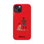 Sir & Pup Hood Slim iPhone Cases - Red