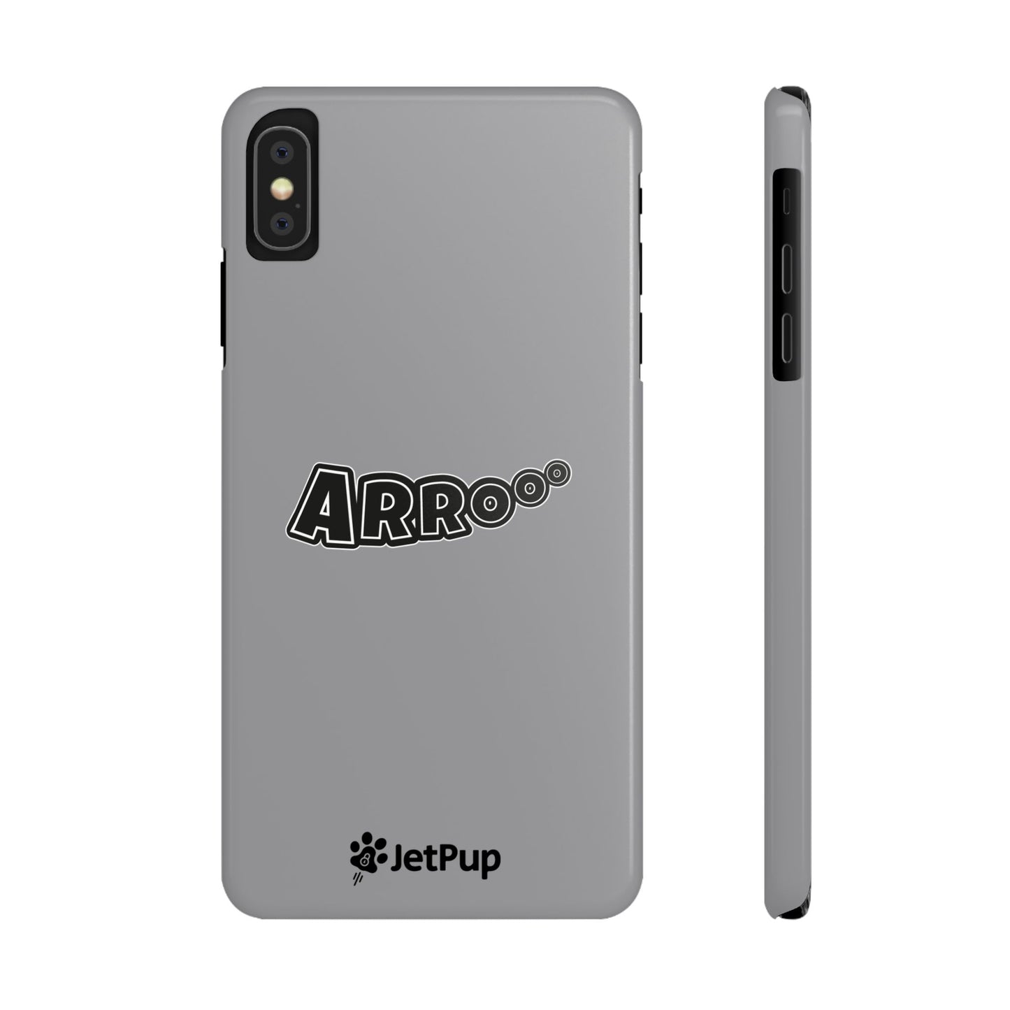 Arrooo Slim iPhone Cases - Grey