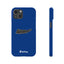 Arrooo Slim iPhone Cases - Blue