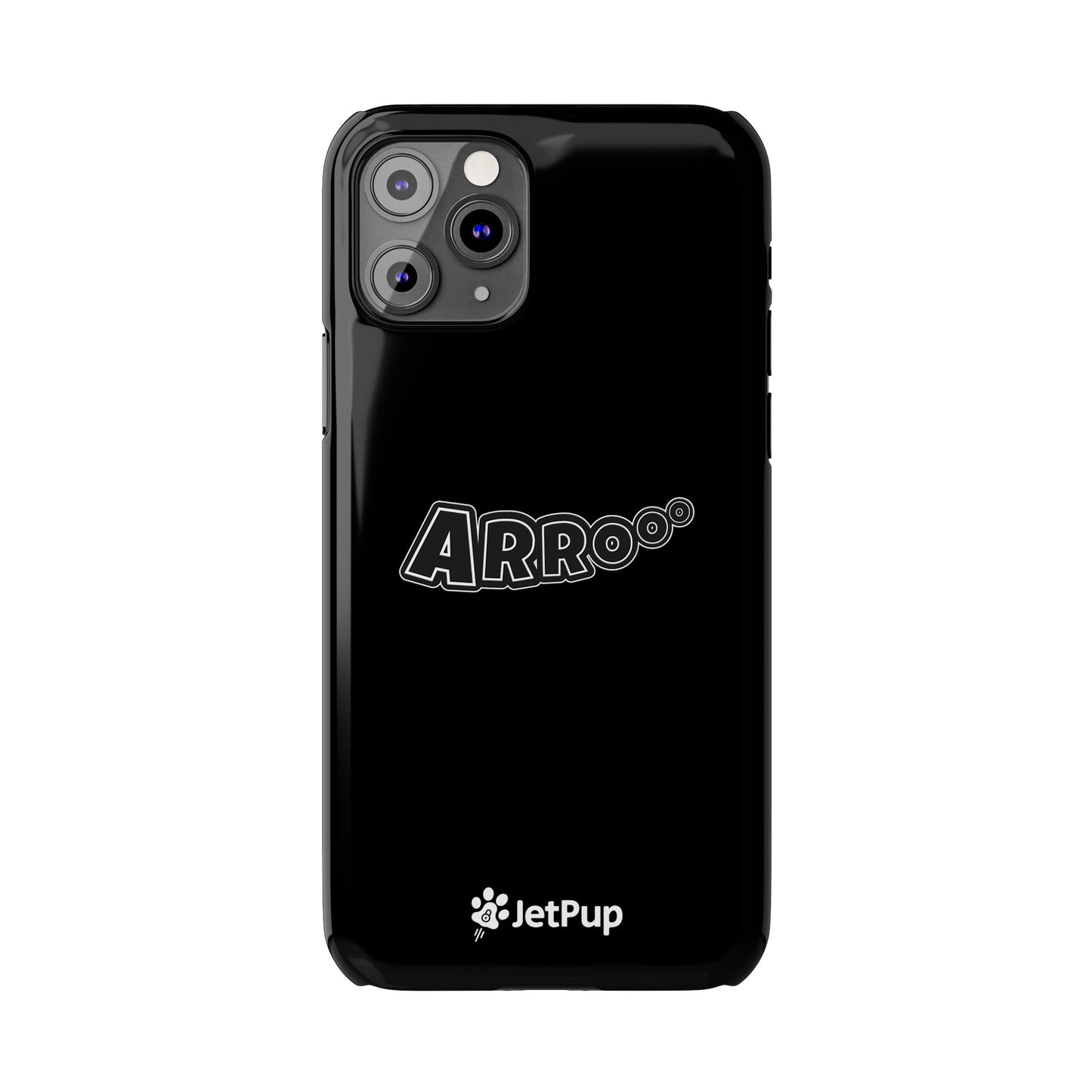 Arrooo Slim iPhone Cases - Black