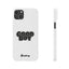 Good Boy Slim iPhone Cases - White