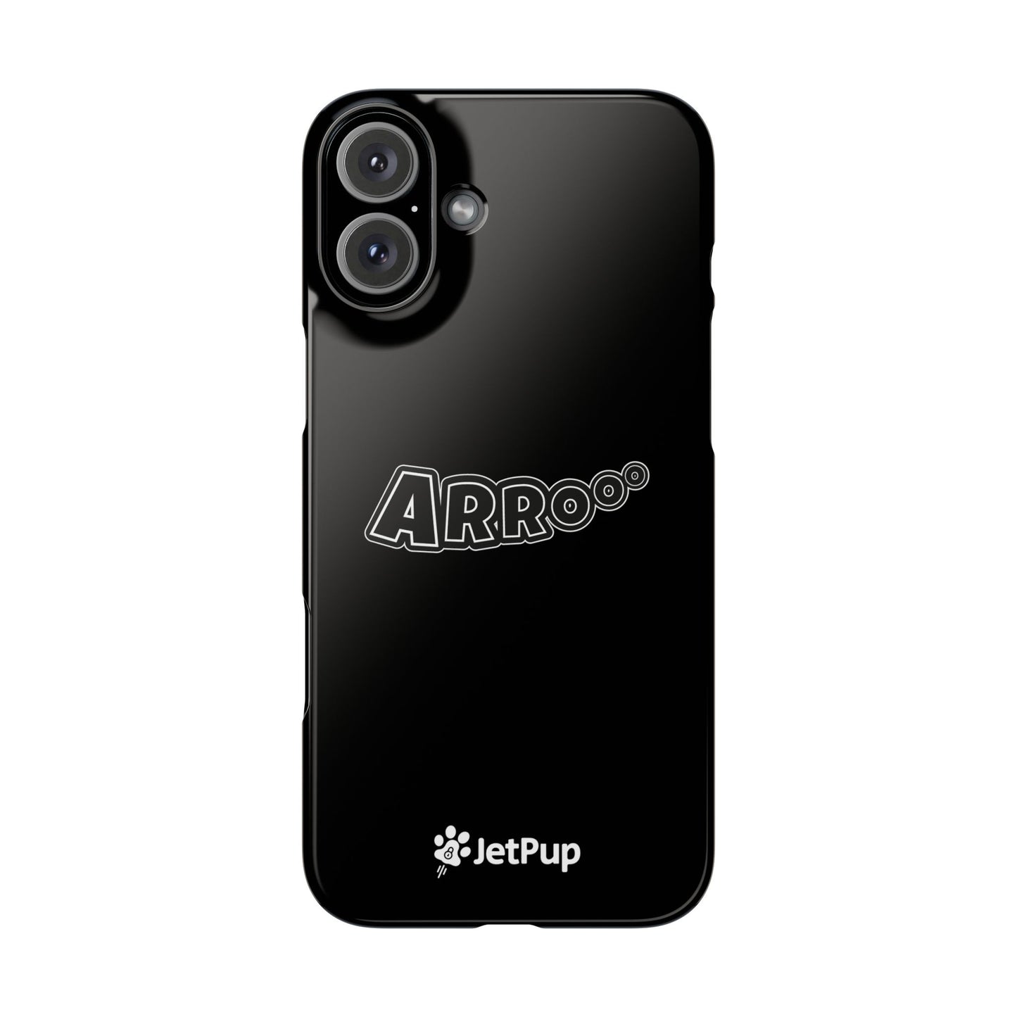 Arrooo Slim iPhone Cases - Black