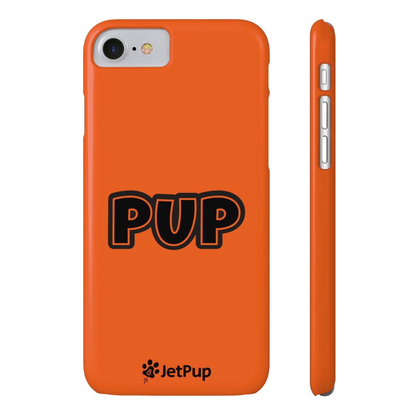 Pup Slim iPhone Cases - Orange