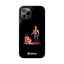 Handler & Pup Slim iPhone Cases - Black