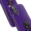 Pup Hood Slim iPhone Cases - Purple