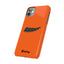 Arrooo Slim iPhone Cases - Orange