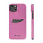 Arrooo Slim iPhone Cases - Pink