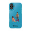 Handler & Pup Slim iPhone Cases - Turquoise