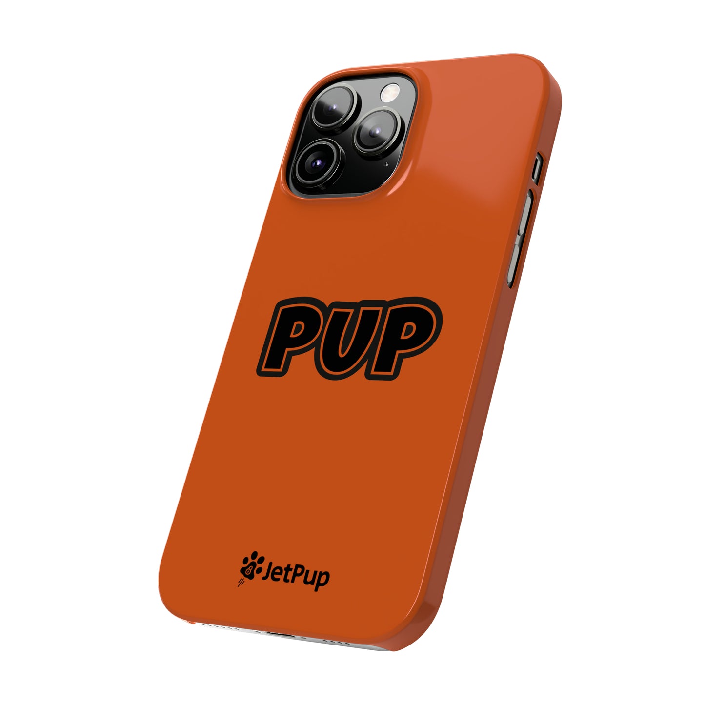 Pup Slim iPhone Cases - Orange