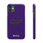 Arrooo Slim iPhone Cases - Purple