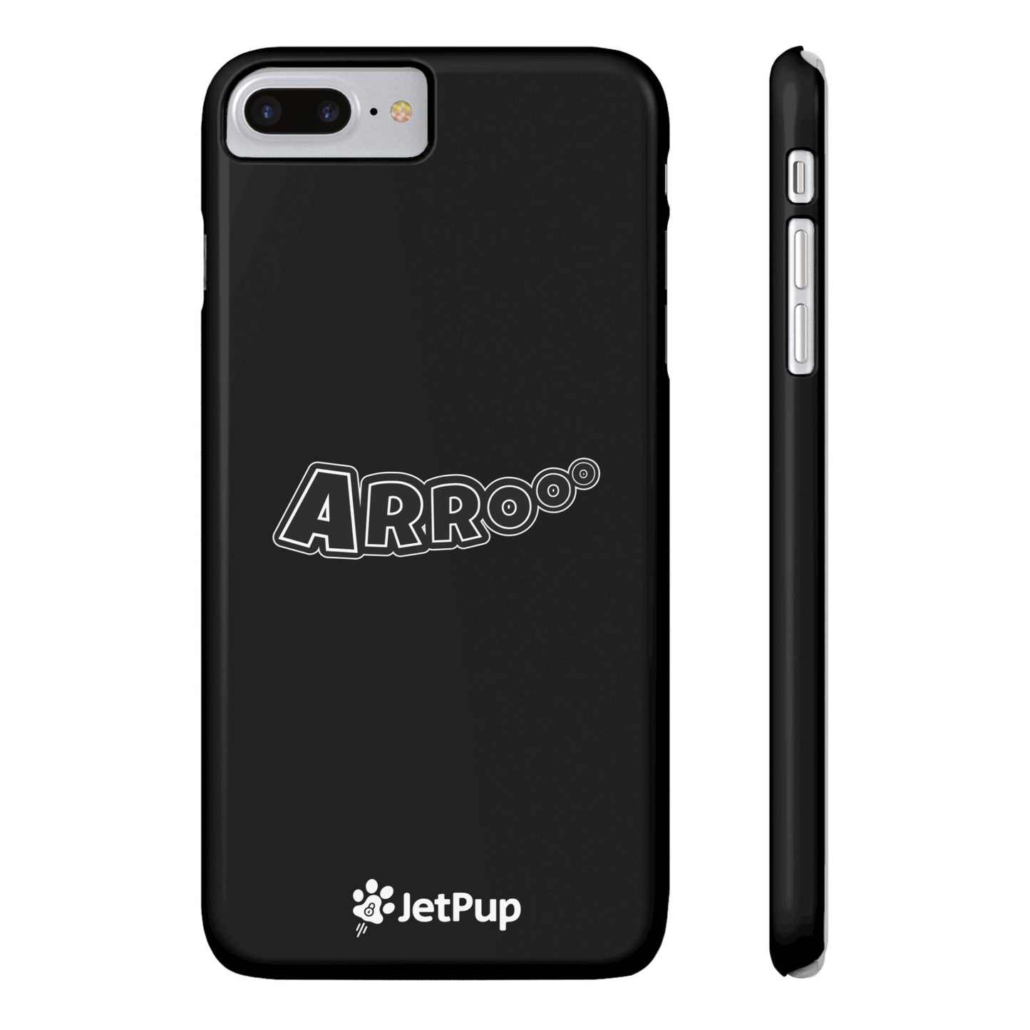 Arrooo Slim iPhone Cases - Black