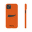 Arrooo Slim iPhone Cases - Orange