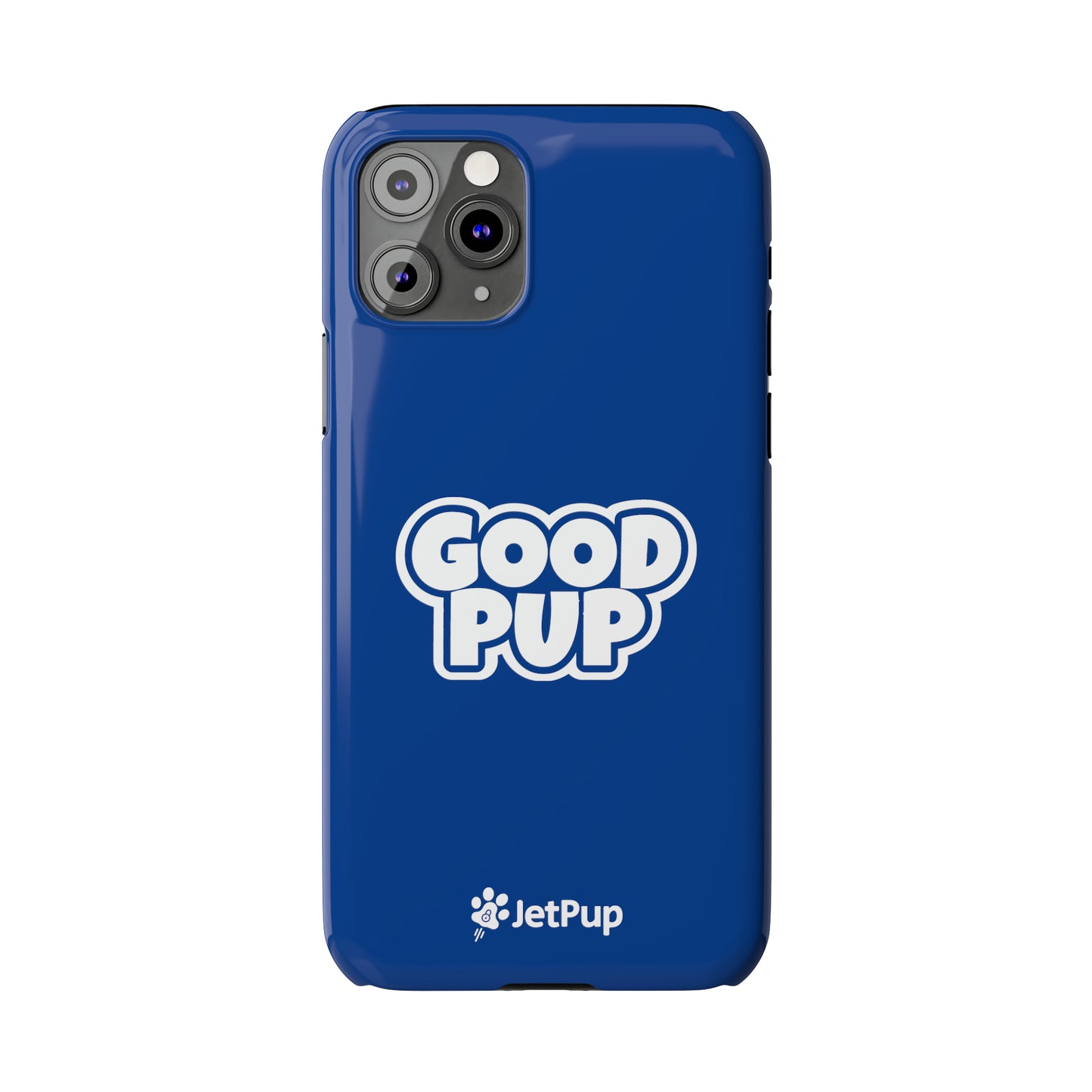 Good Pup Slim iPhone Cases - Blue