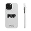 Pup Slim iPhone Cases - White