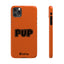 Pup Slim iPhone Cases - Orange