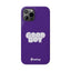 Good Boy Slim iPhone Cases - Purple