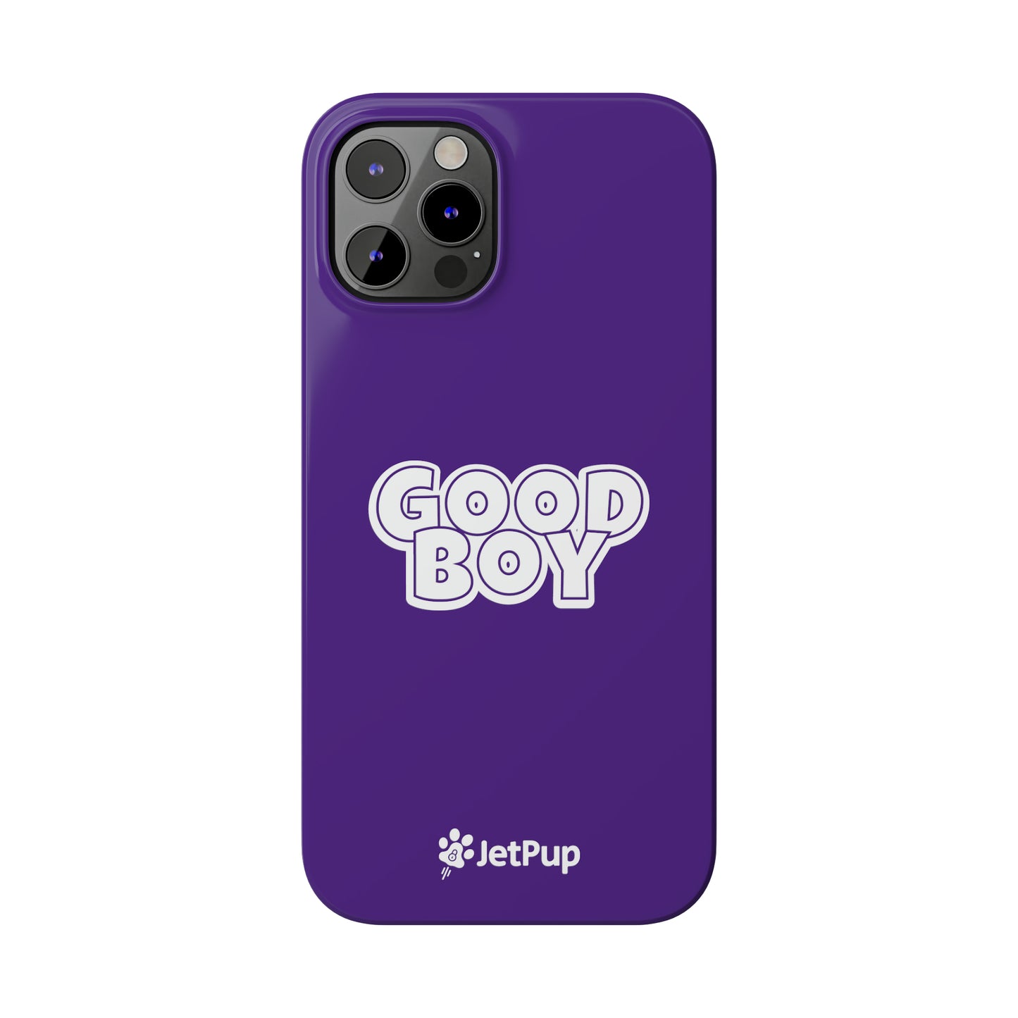 Good Boy Slim iPhone Cases - Purple