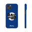 Bad Pup Slim iPhone Cases - Blue