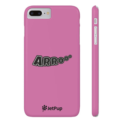 Arrooo Slim iPhone Cases - Pink