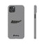 Arrooo Slim iPhone Cases - Grey