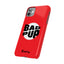 Bad Pup Slim iPhone Cases - Red