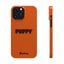 Puppy Slim iPhone Cases - Orange