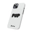 Pup Slim iPhone Cases - White