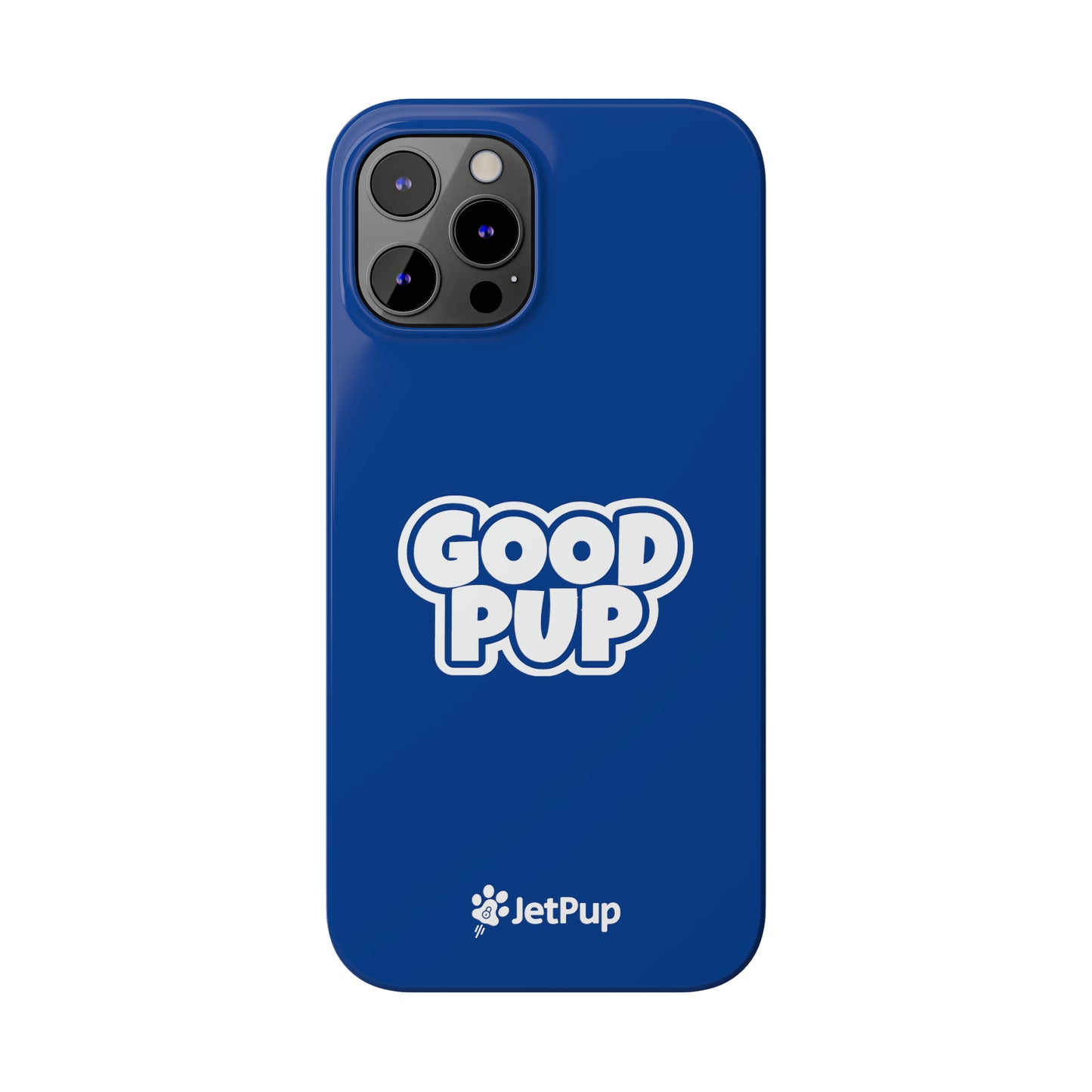 Good Pup Slim iPhone Cases - Blue