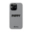 Puppy Slim iPhone Cases - Grey