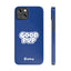 Good Pup Slim iPhone Cases - Blue