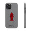 Hydrant Slim iPhone Cases - Grey