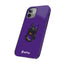 Pup Hood Slim iPhone Cases - Purple