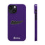 Arrooo Slim iPhone Cases - Purple