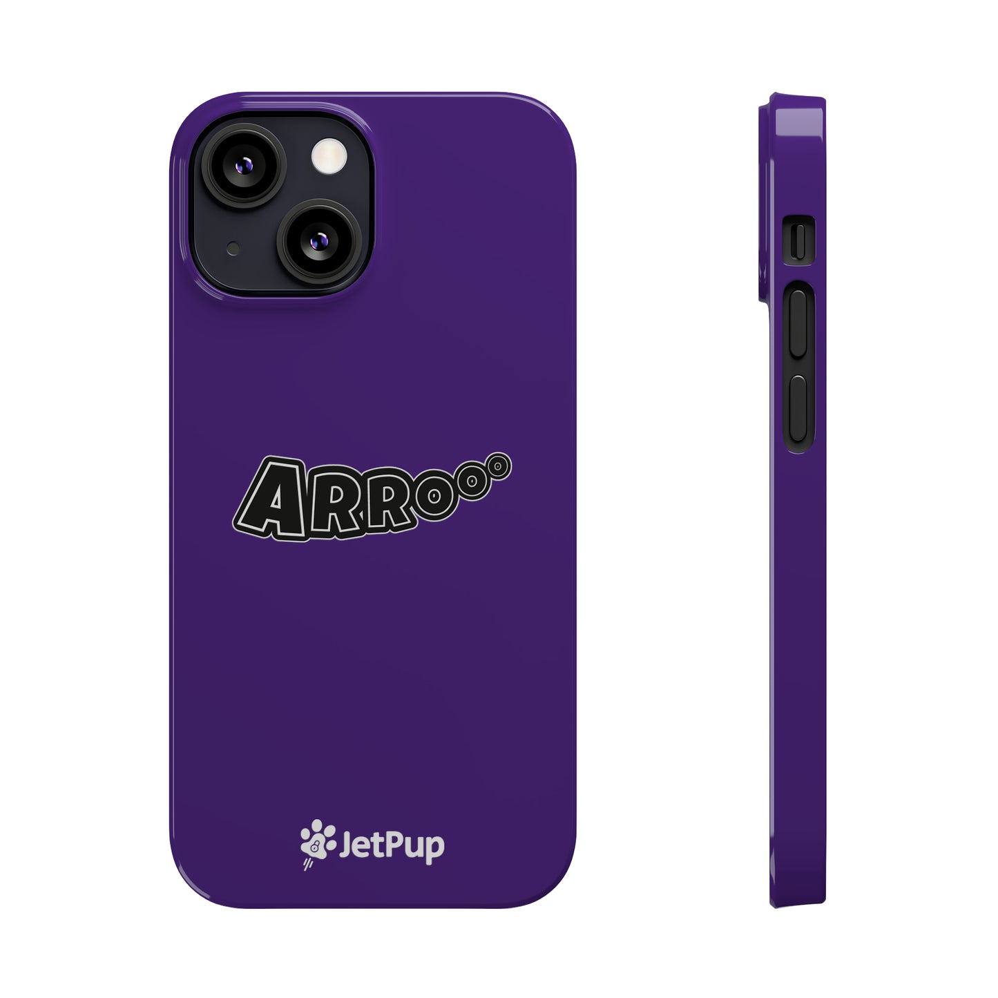 Arrooo Slim iPhone Cases - Purple