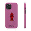 Hydrant Slim iPhone Cases - Pink